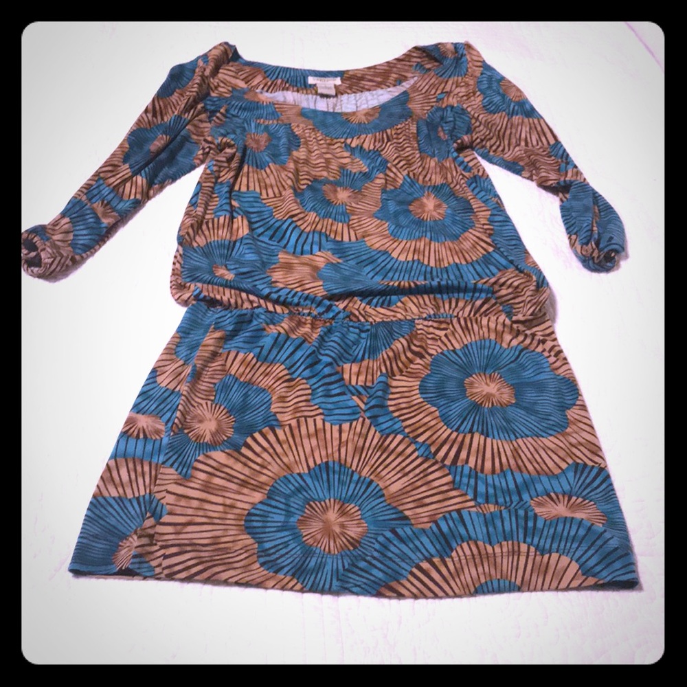 Pretty and comfy drop waist dress!